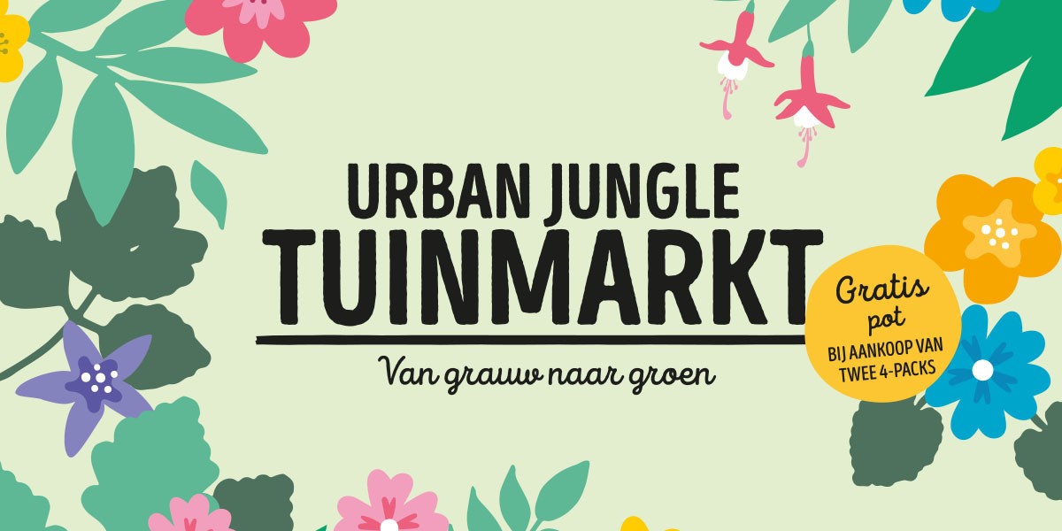 Urban Jungle Tuinmarkt keert terug