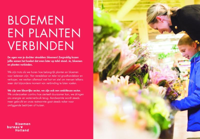 Advertentiereeks werpt blik op Nederlandse sierteelt Bloemen en Planten verbinden