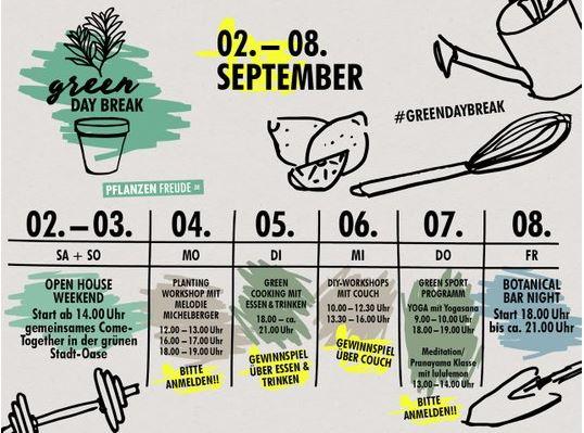 Programma Green Day Break