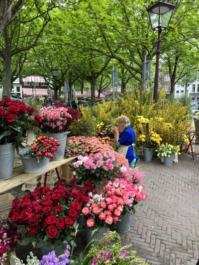 Troostrijke bloemen op de dag na Moederdag