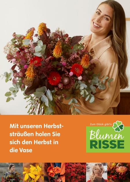 Shopper activatie herfstboeketten bij Blumen Risse