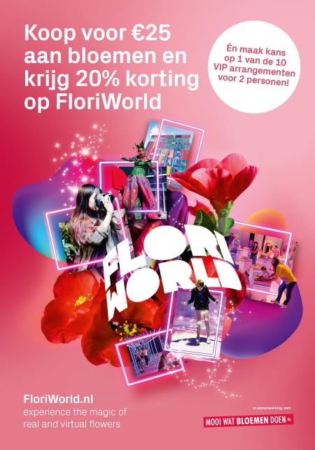 FloriWorld shopper activatie bij bloemisten FloriWorld shopper activatie bij bloemisten